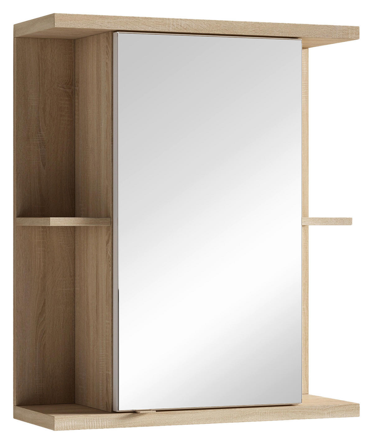 Spiegelschrank NEBRASKA Eiche Nachbildung B/H/T: ca. 60x70x25 cm NEBRASKA - Eiche (60,00/70,00/25,00cm) - byLIVING