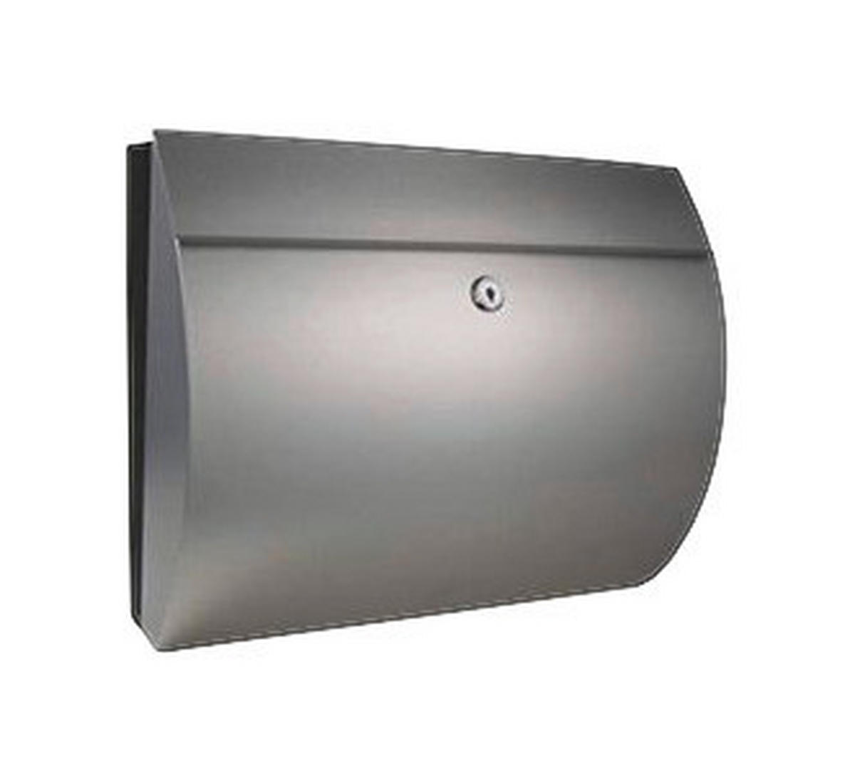 HI Briefkasten Edelstahloptik B/H/T: ca. 38x30,4x13,3 cm Briefkasten Edelstahl 18/8 - Edelstahloptik (38,00/30,40/13,30cm) - HI