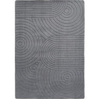 Andiamo Teppich Ferno Geo anthrazit B/L: ca. 80x150 cm Ferno Geo - anthrazit (80,00/150,00cm) - Andiamo