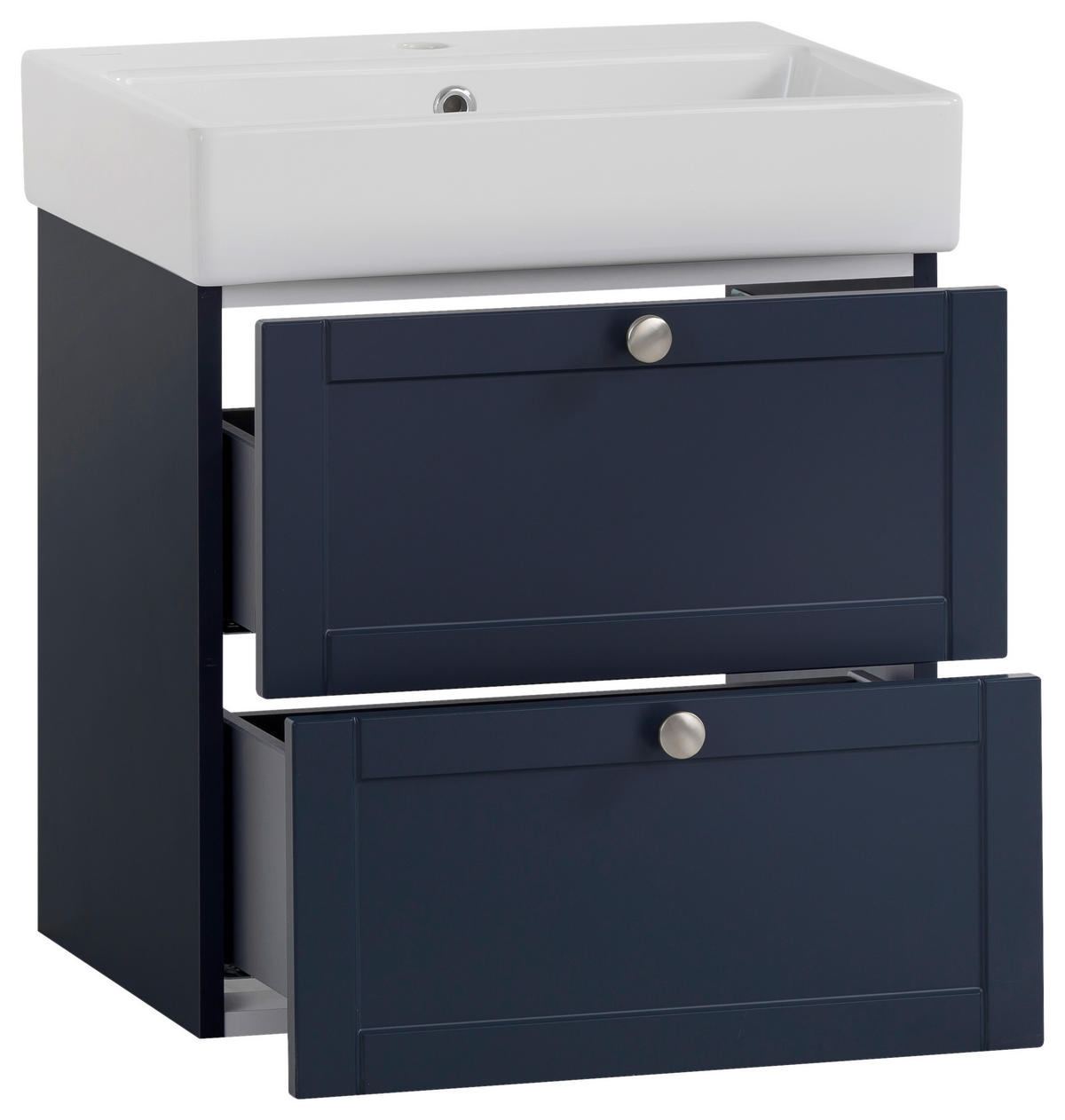 Waschbeckenunterschrank Jesper blau dunkel B/H/T: ca. 50x57x40 cm Jesper - blau (50,00/57,00/40,00cm) - Möbelpartner