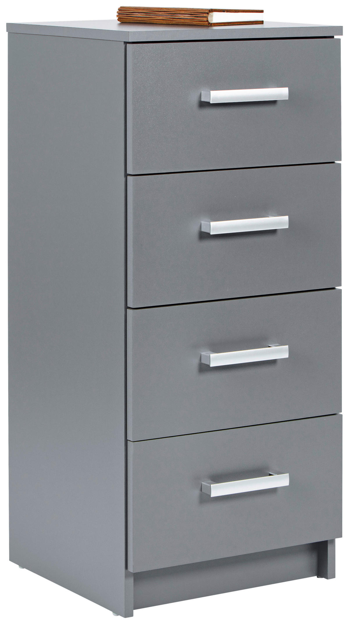 Kommode Elenzio Grafitgrau Optik B/H/T: ca. 41,2x91x40 cm Elenzio - (41,20/91,00/40,00cm) - Inter Link