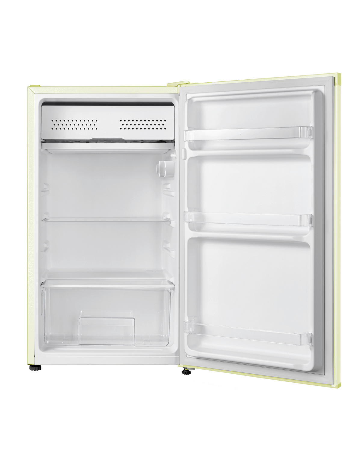 Respekta Retro Kühlschrank KG83C-52 creme B/H/T: ca. 47,4x83x44,7 cm Kühlschrank KG83C-52 - creme (47,40/83,00/44,70cm) - Respekta