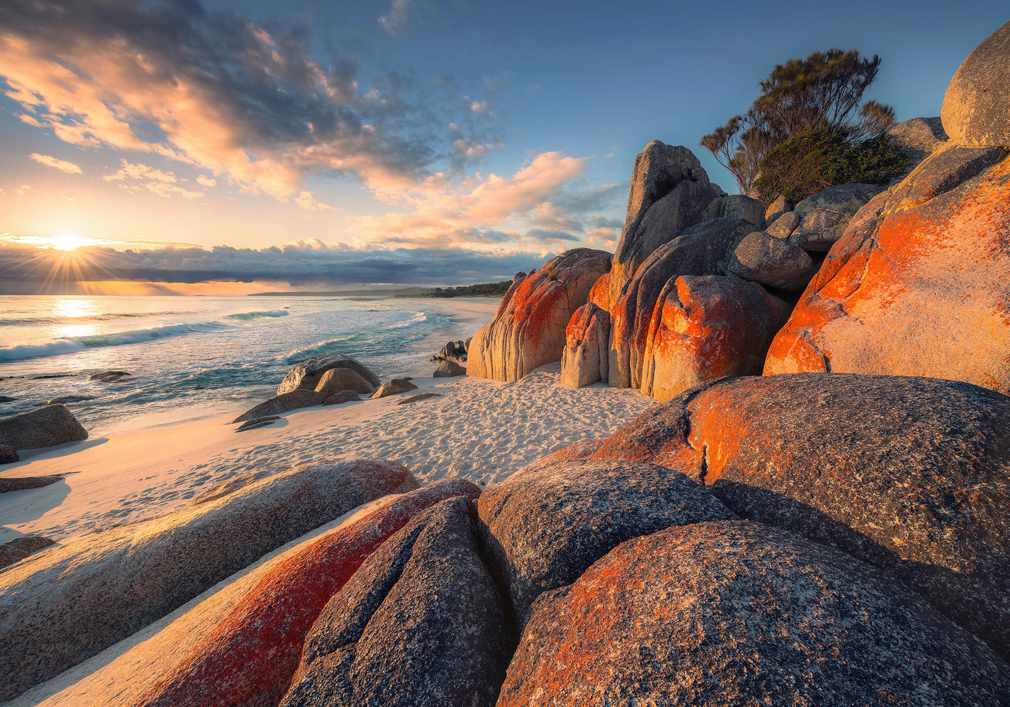 Komar Fototapete Bay of Fires B/L: ca. 400x280 cm günstig online kaufen