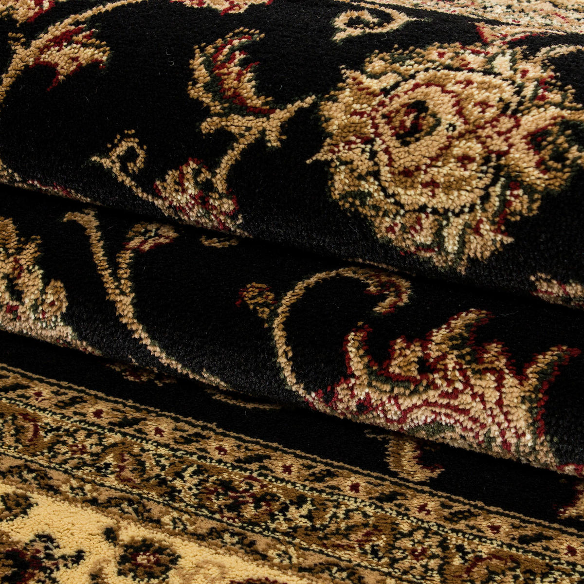 Ayyildiz Teppich MARRAKESH schwarz B/L: ca. 80x150 cm MARRAKESH - schwarz (80,00/150,00cm) - Ayyildiz