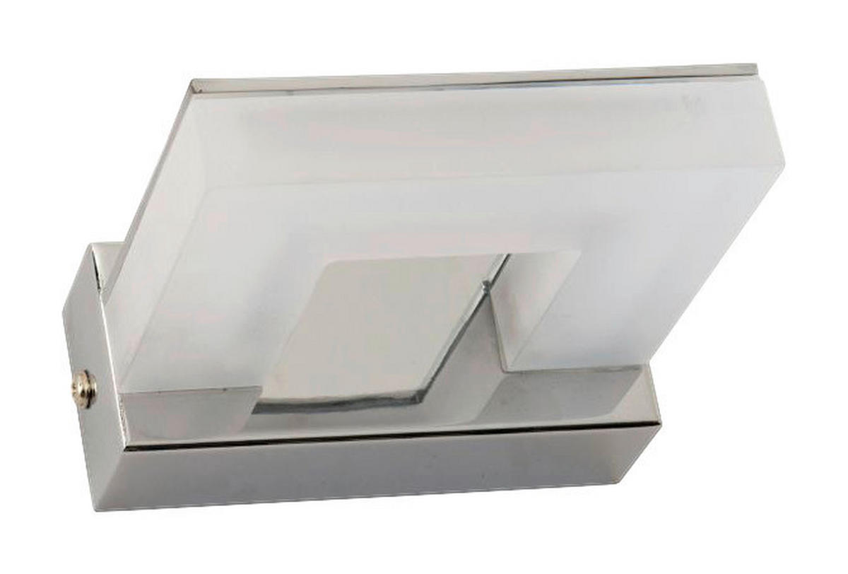Näve Leuchten LED Wandleuchte NV1168242 Chrom Metall Kunststoff B/H/T: ca. 11x5x11 cm 1 Brennstellen Vareta - Chrom (11,00/5,00/11,00cm) - Näve Leuchten