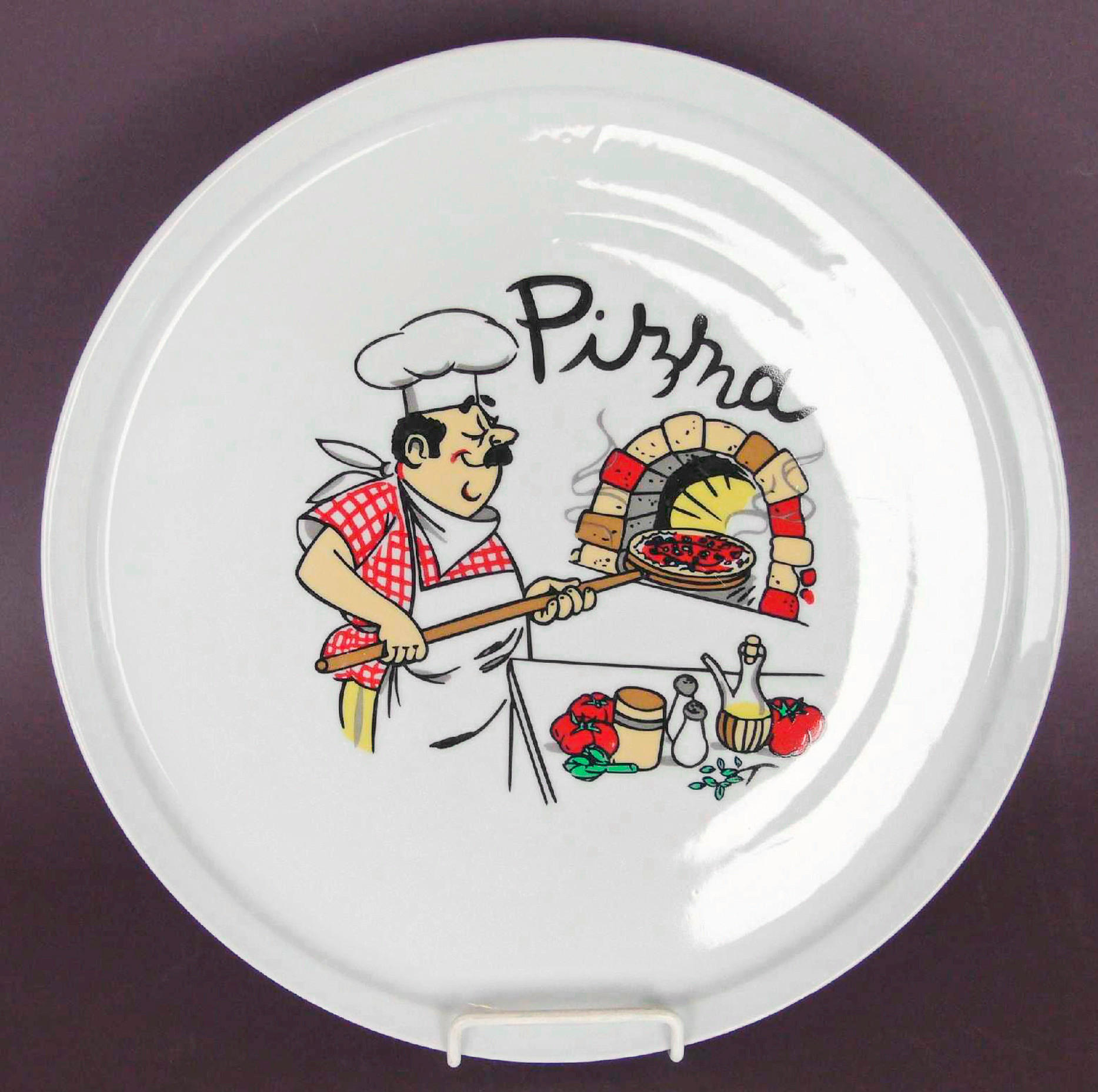 Pizzateller weiß Steingut H/D: ca. 2x30 cm Pizzateller_Küchenchef - weiß (30,00/2,00cm)