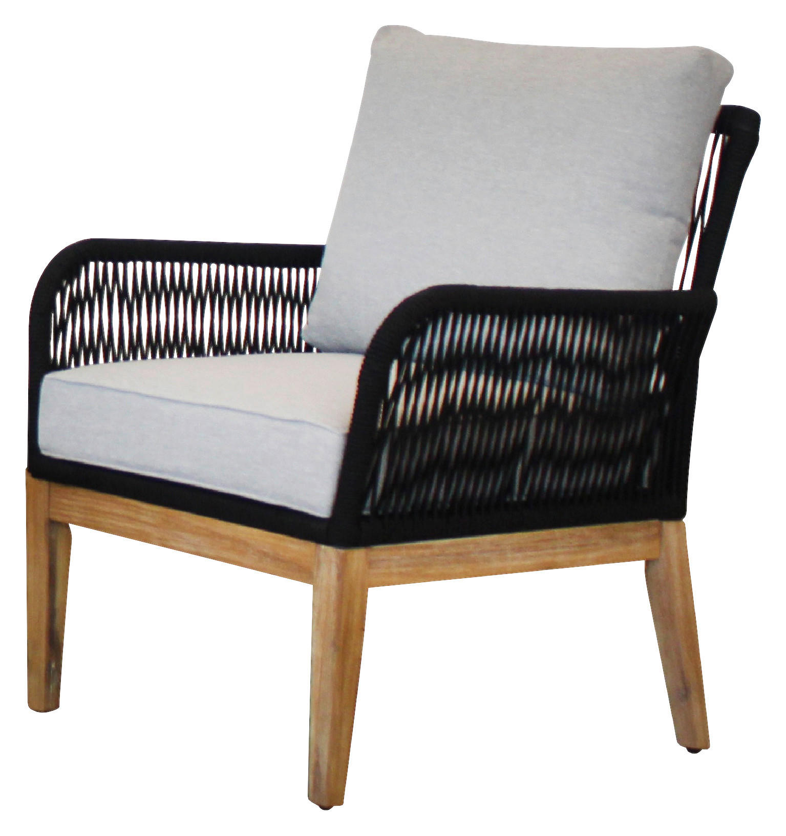 Acamp Loungeset Mykonos teak Akazie B/H/T: ca. 135x90x73 cm Mykonos - teak (135,00/90,00/73,00cm) - Acamp