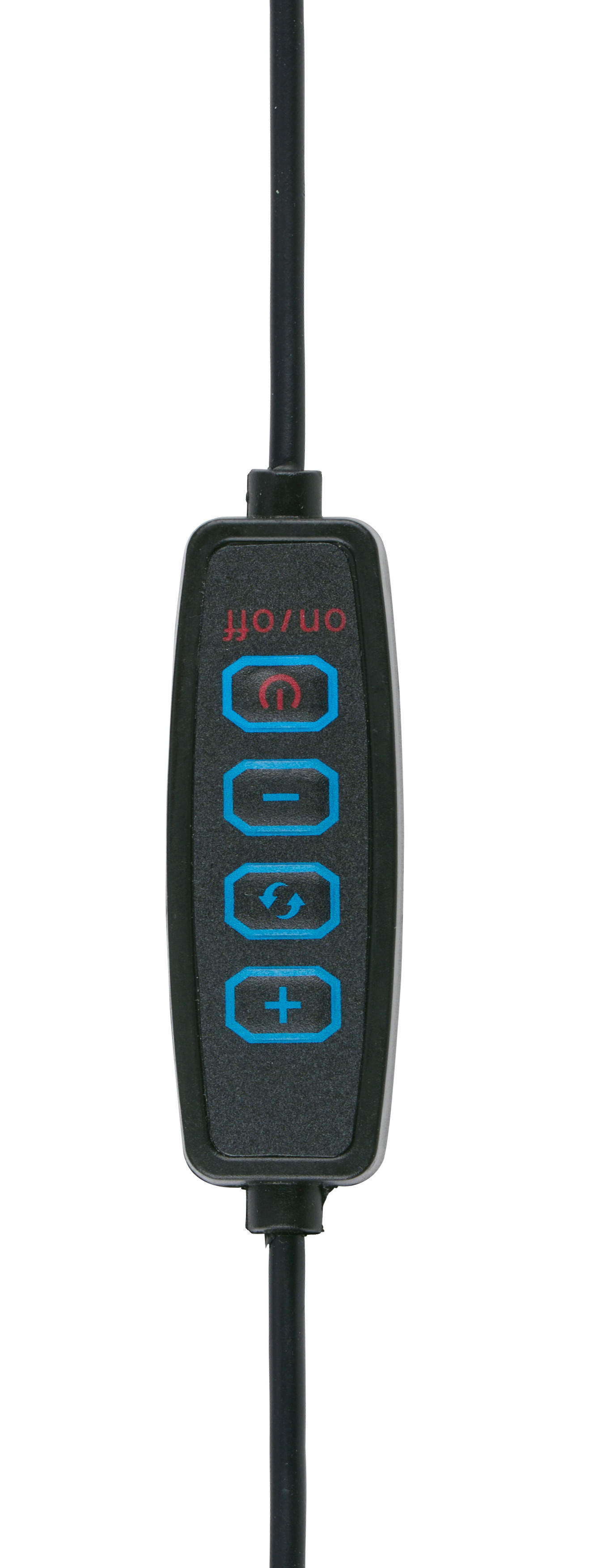 Thumbnail - Ringlicht schwarz B/H/L: ca. 3,3x30x27,5 cm 1 Brennstellen