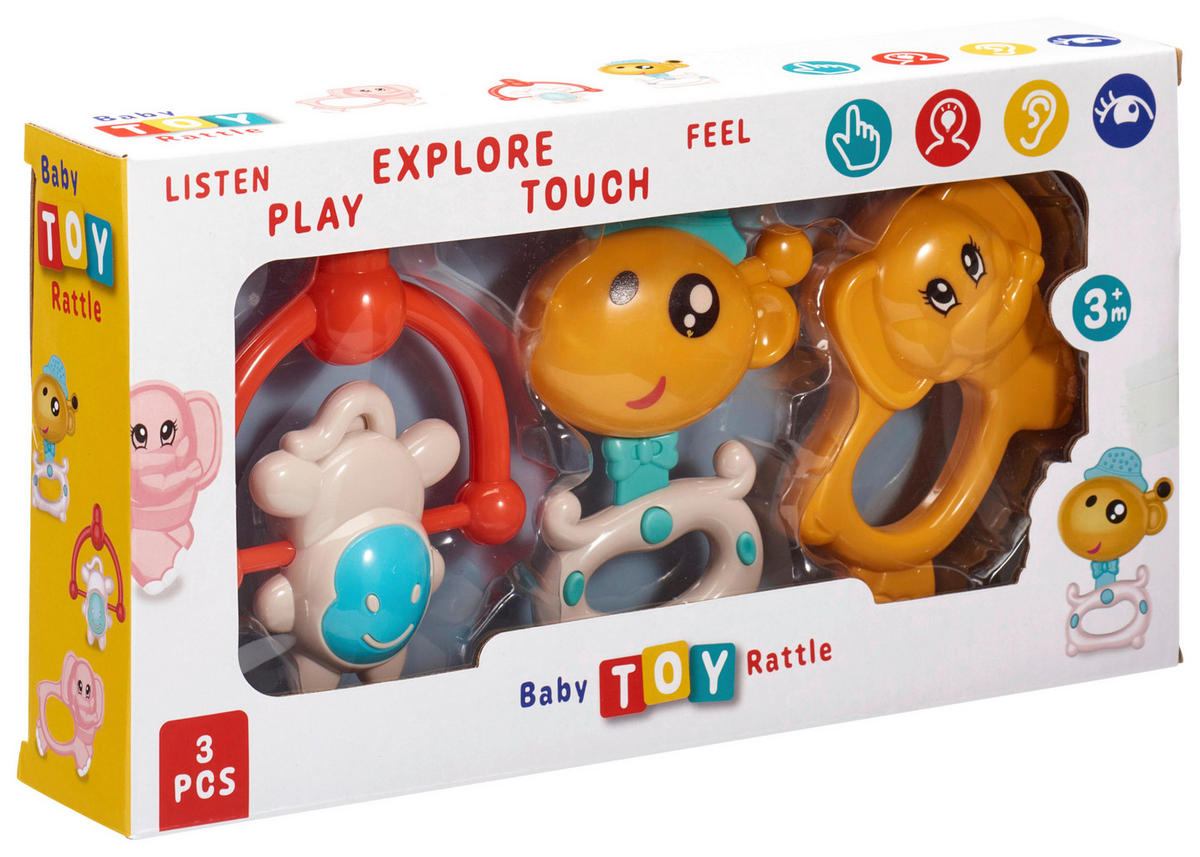 Babyrassel Set B/H/L: ca. 30,3x5,7x16,2 cm Babyrasselset_3tlg. - (16,20/30,30/5,70cm)