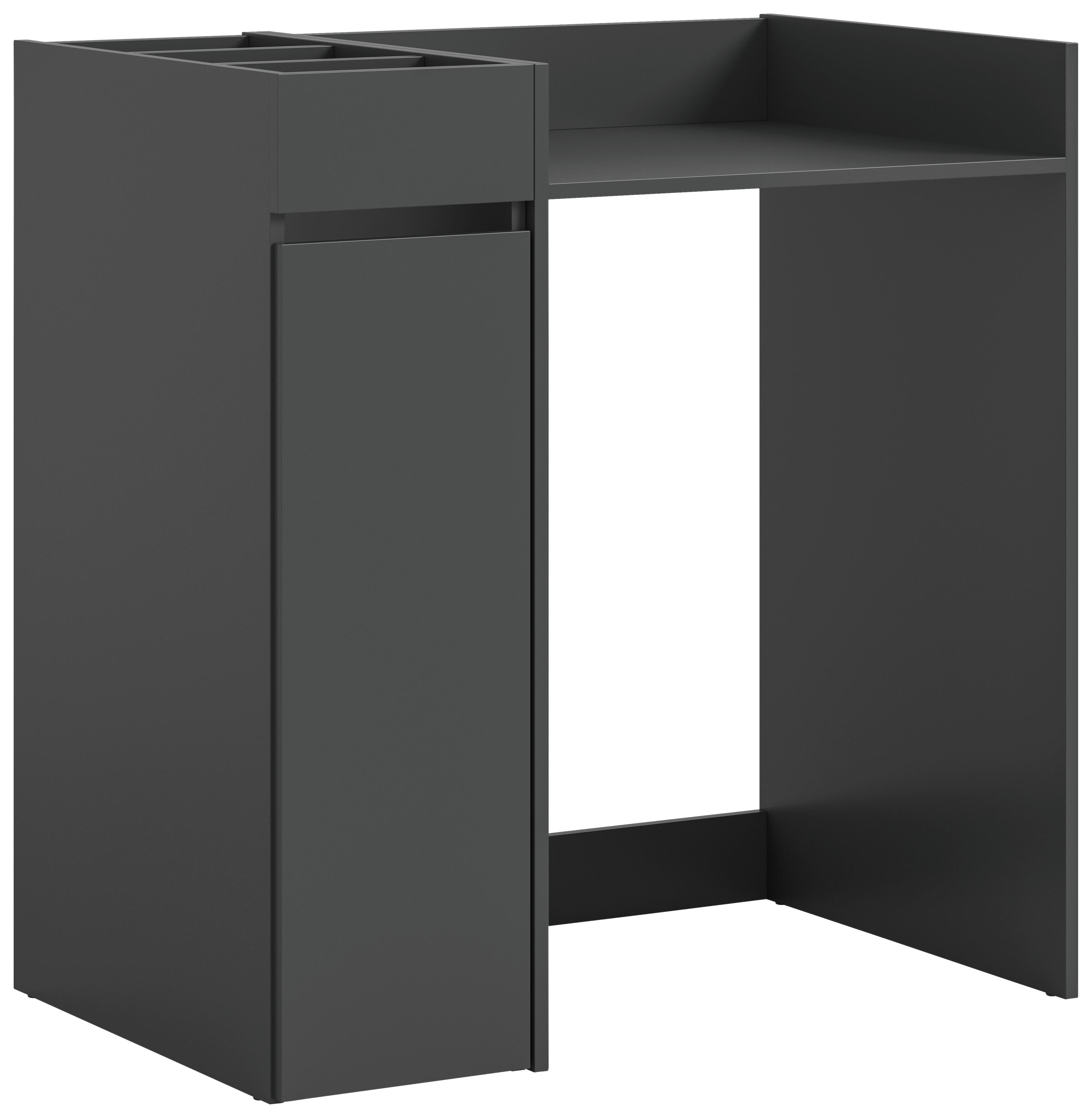 Waschmaschinenumbauschrank Free anthrazit B/H/T: ca. 95x101x60 cm Free - anthrazit (95,00/101,00/60,00cm) - xonox.home