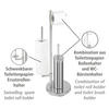 Stand-WC-Garnitur Chrom Edelstahl Stand-WC-Garnitur_Universalo - Chrom (20,00/30,00/70,00cm) - WENKO