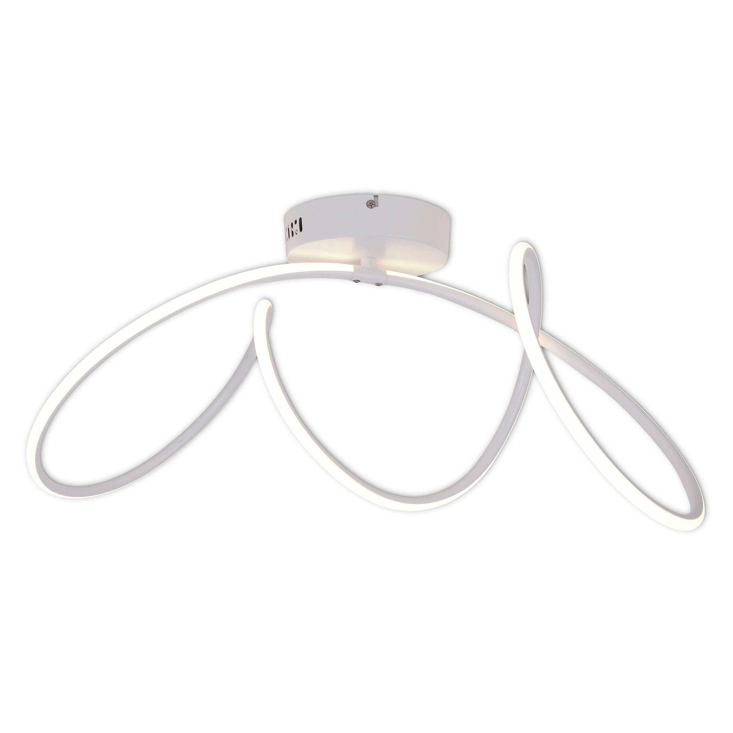 Näve Leuchten LED-Deckenleuchte weiß Kunststoff Metall B/H/T: ca. 67x30x28 cm ODRIVE - weiß (67,00/30,00/28,00cm) - Näve Leuchten