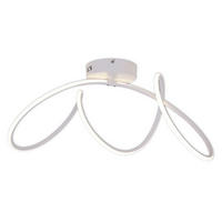 Näve Leuchten LED-Deckenleuchte weiß Kunststoff Metall B/H/T: ca. 67x30x28 cm ODRIVE - weiß (67,00/30,00/28,00cm) - Näve Leuchten