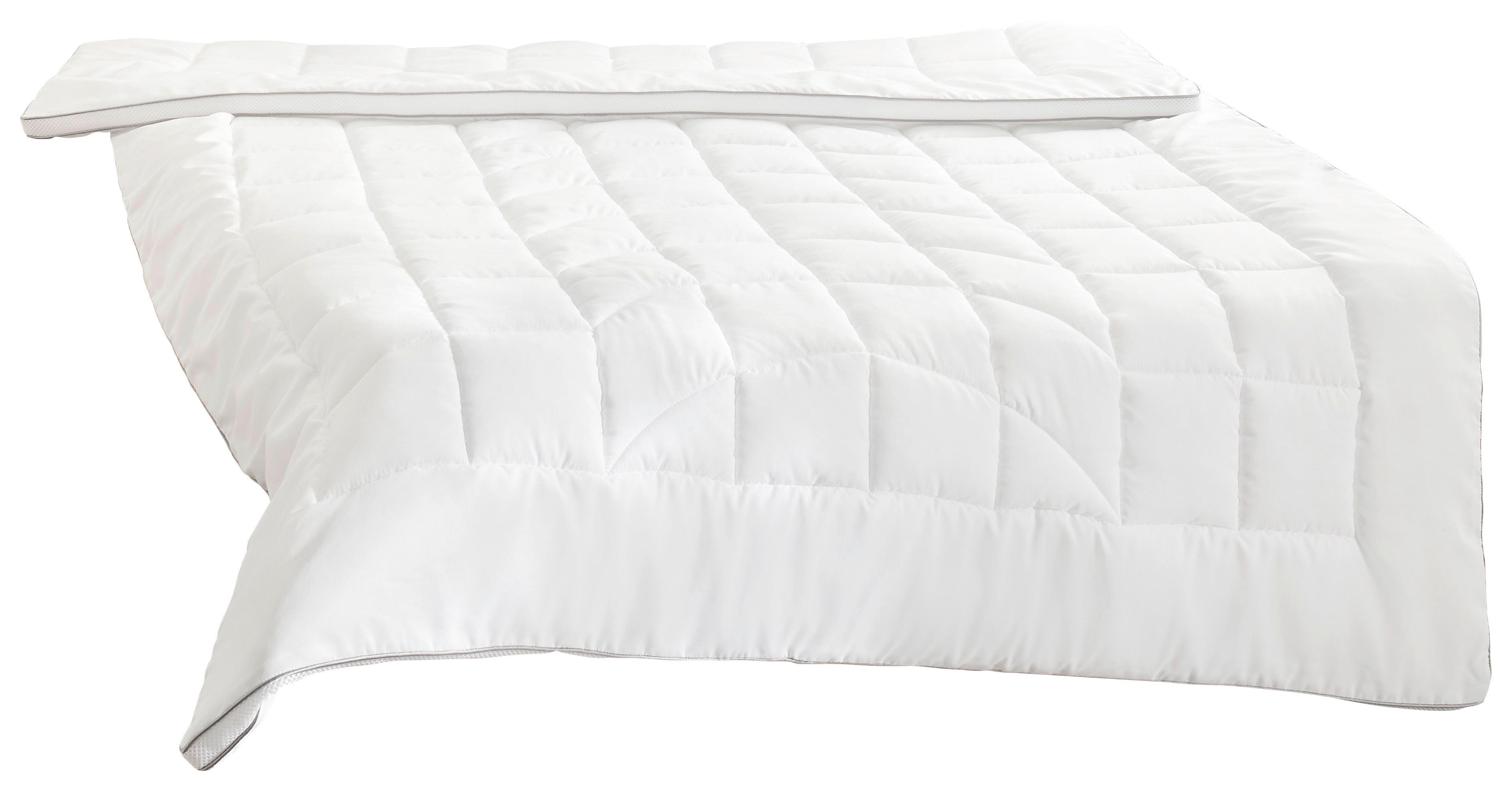 Steppbett Sommersteppdecke 135x200cm - weiß (135,00/200,00cm)