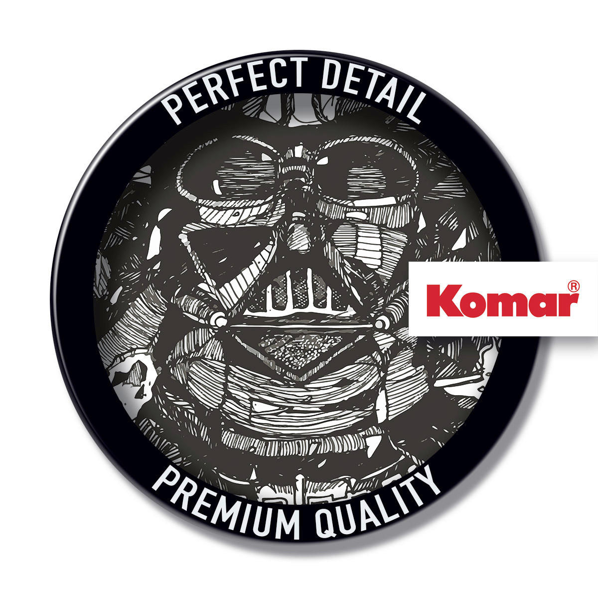 Komar Poster Star Wars Darth Vader Drawing Star Wars B/L: ca. 40x50 cm Star Wars Darth Vader Drawing - (40,00/50,00cm) - Komar