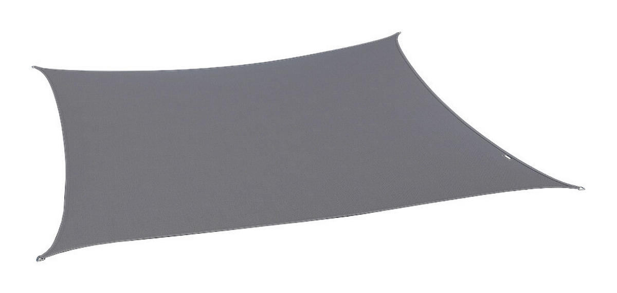 PLATINUM Sonnensegel Dreamsail grau Polyester B/H/L: ca. 400x1x400 cm Dreamsail - grau (400,00/400,00/1,00cm) - PLATINUM