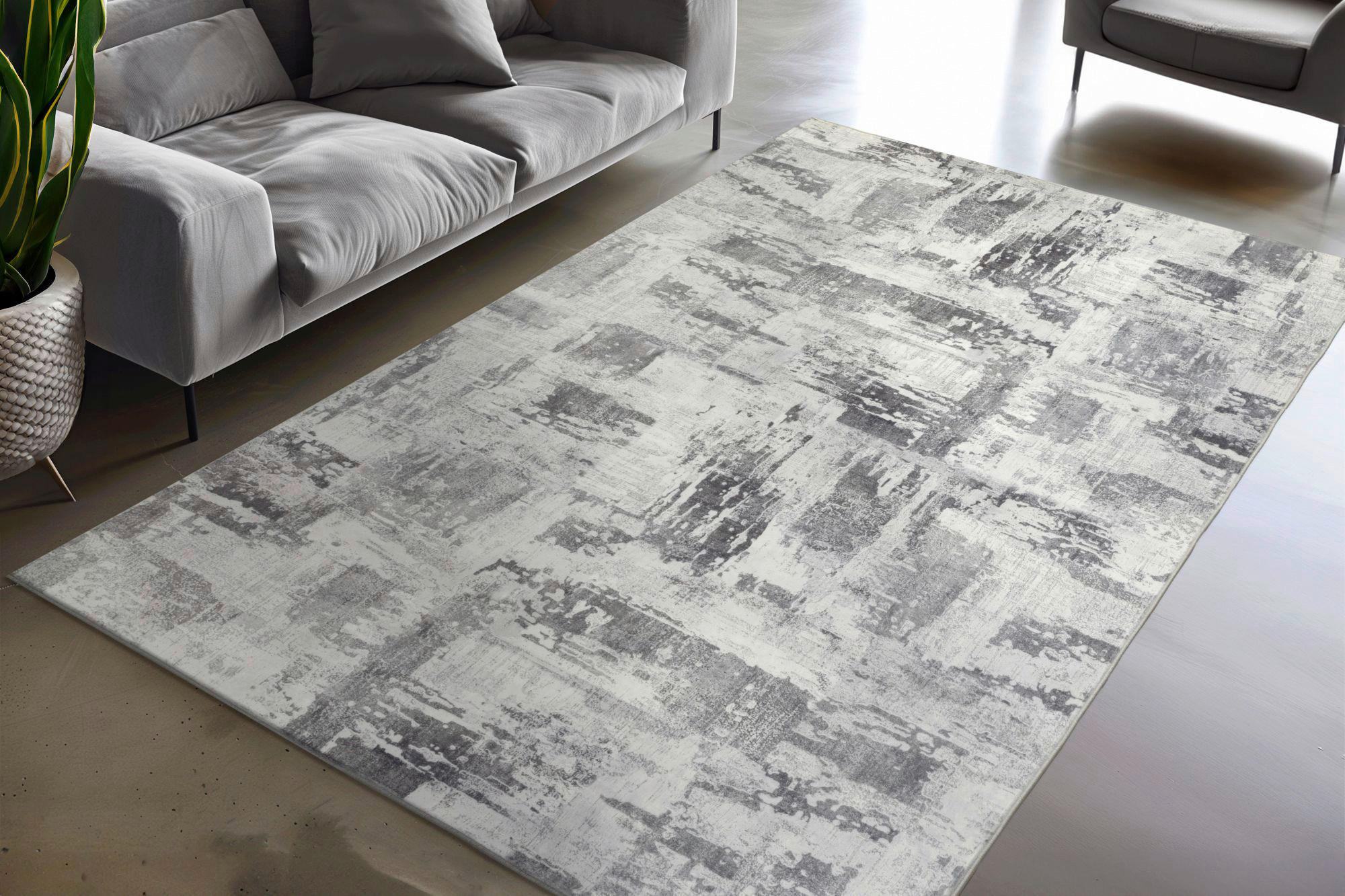 Obsession Teppich Avantgarde grau B/H/L: ca. 230x23x330 cm Avantgarde - grau (330,00/230,00/23,00cm) - Obsession