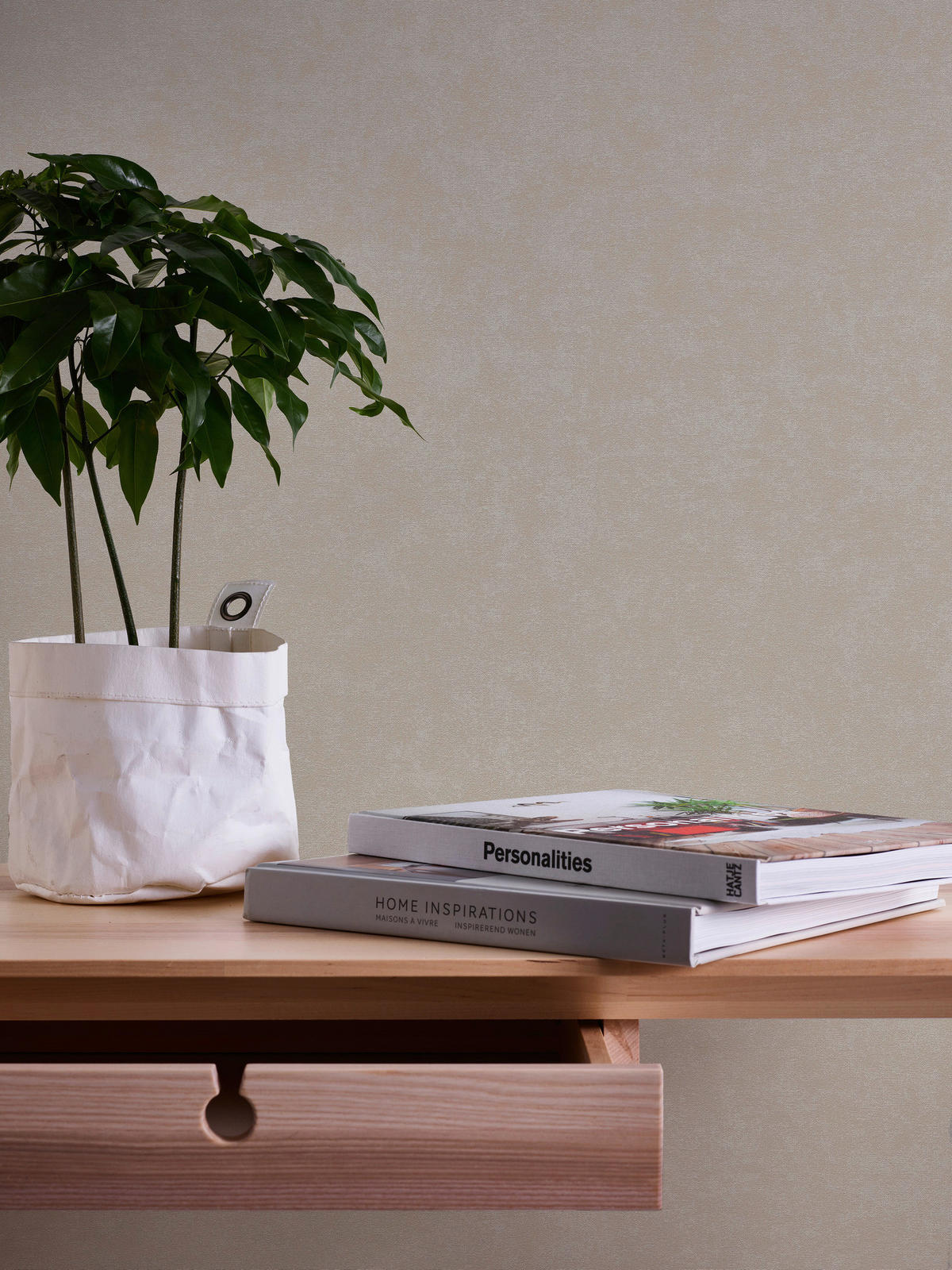 A.S.Creation Vliestapete beige B/H/D: ca. 53x1005x10,2 cm Vliestapete - beige (10,20/1005,00cm) - A.S.Creation