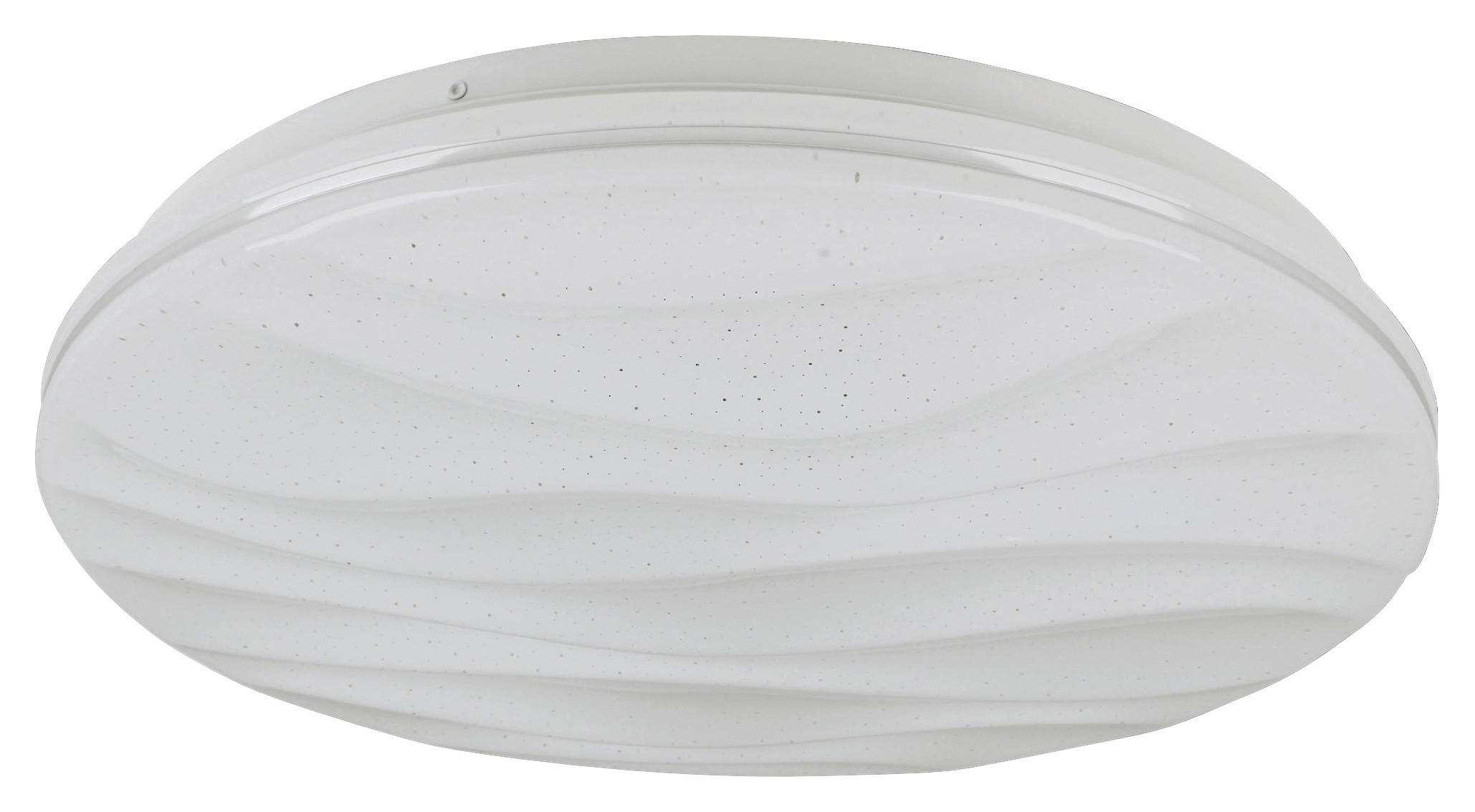 Näve Leuchten Deckenleuchte 1355923 weiß Kunststoff Metall B/H/T: ca. 38x6x38 cm null 1 Brennstellen Smart Home LED Deckenleuchte - weiß (38,00/6,00/38,00cm) - Näve Leuchten