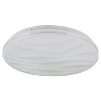 Näve Leuchten Deckenleuchte 1355923 weiß Kunststoff Metall B/H/T: ca. 38x6x38 cm null 1 Brennstellen Smart Home LED Deckenleuchte - weiß (38,00/6,00/38,00cm) - Näve Leuchten