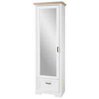 Garderobenschrank Jasmin Pinie Nachbildung Eiche Artisan Nachbildung B/H/T: ca. 65x204x41 cm Jasmin - Eiche (65,00/204,00/41,00cm)
