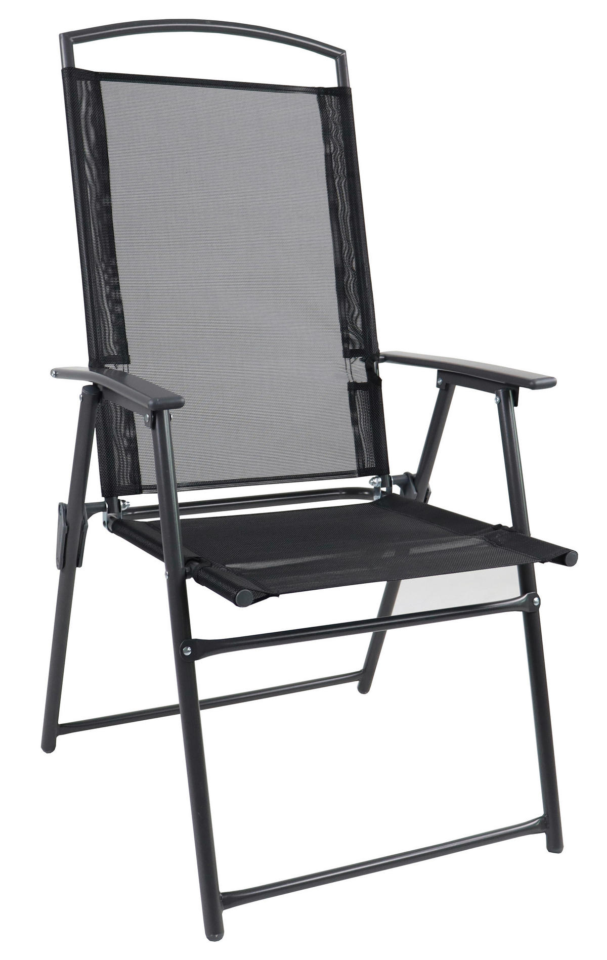 VCM Gartenstuhl-Set anthrazit Aluminium B/H/T: ca. 61x105x56 cm Gartenstuhlset - anthrazit (61,00/105,00/56,00cm) - VCM