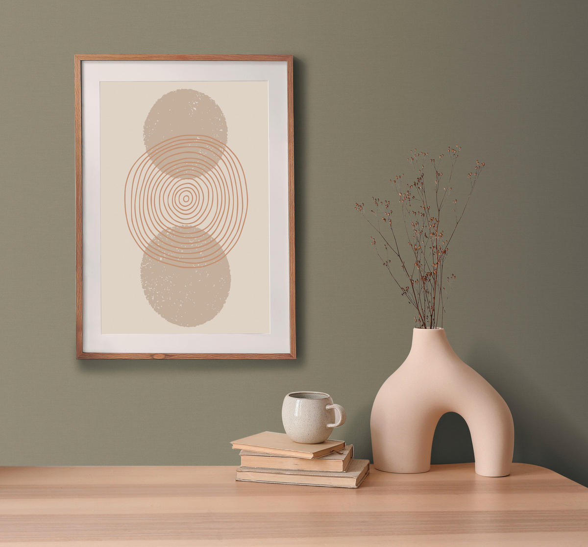 A.S.Creation Vliestapete khaki B/H/D: ca. 53x1005x8,3 cm Vliestapete - khaki (8,30/1005,00cm) - A.S.Creation