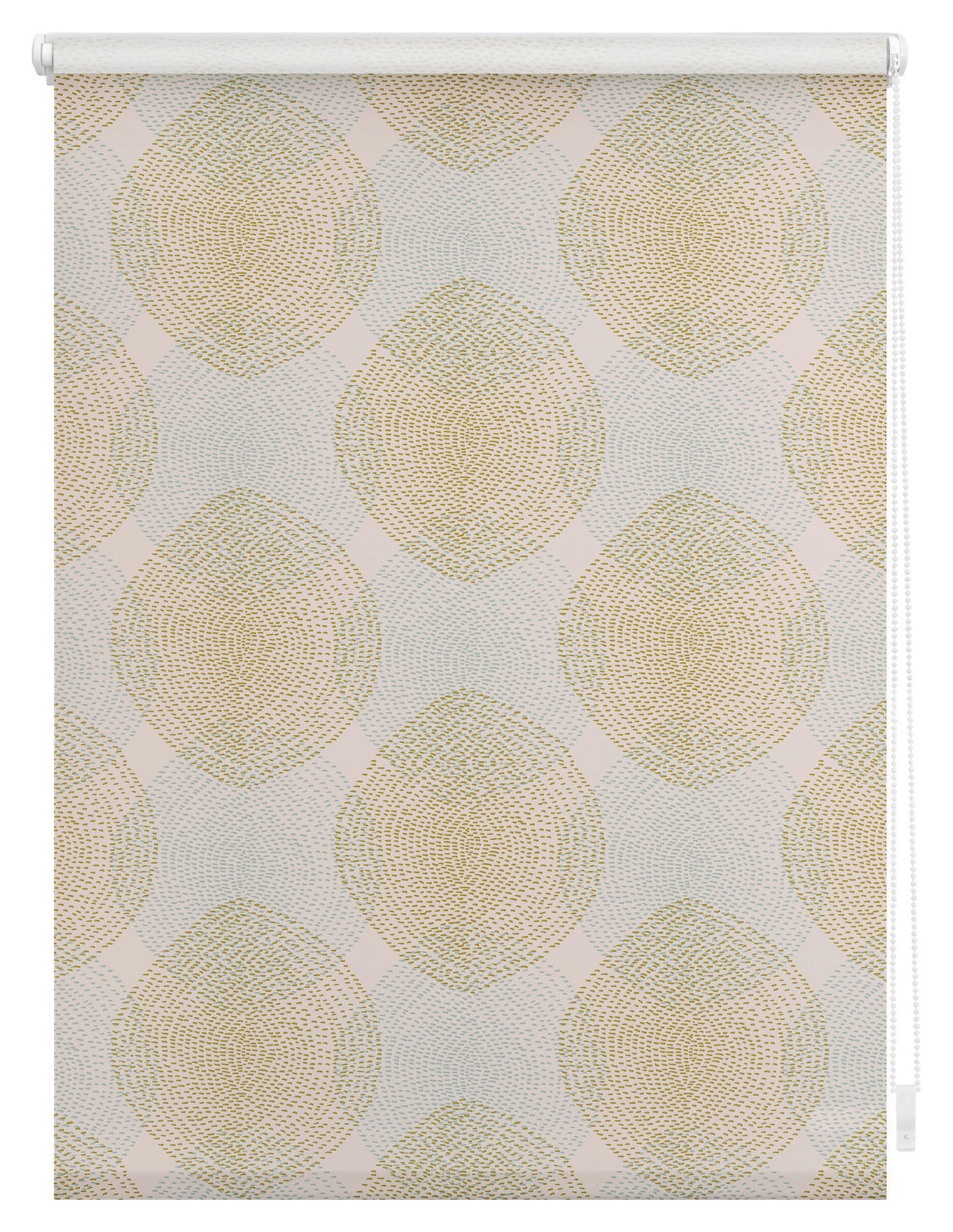 Verdunkelungsrollo Stripy Boho Drop beige B/L: ca. 45x150 cm