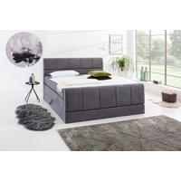 Boxspringbett Nadira grau Liegefläche B/L: ca. 180x200 cm Nadira - grau (181,00/113,00/229,00cm)