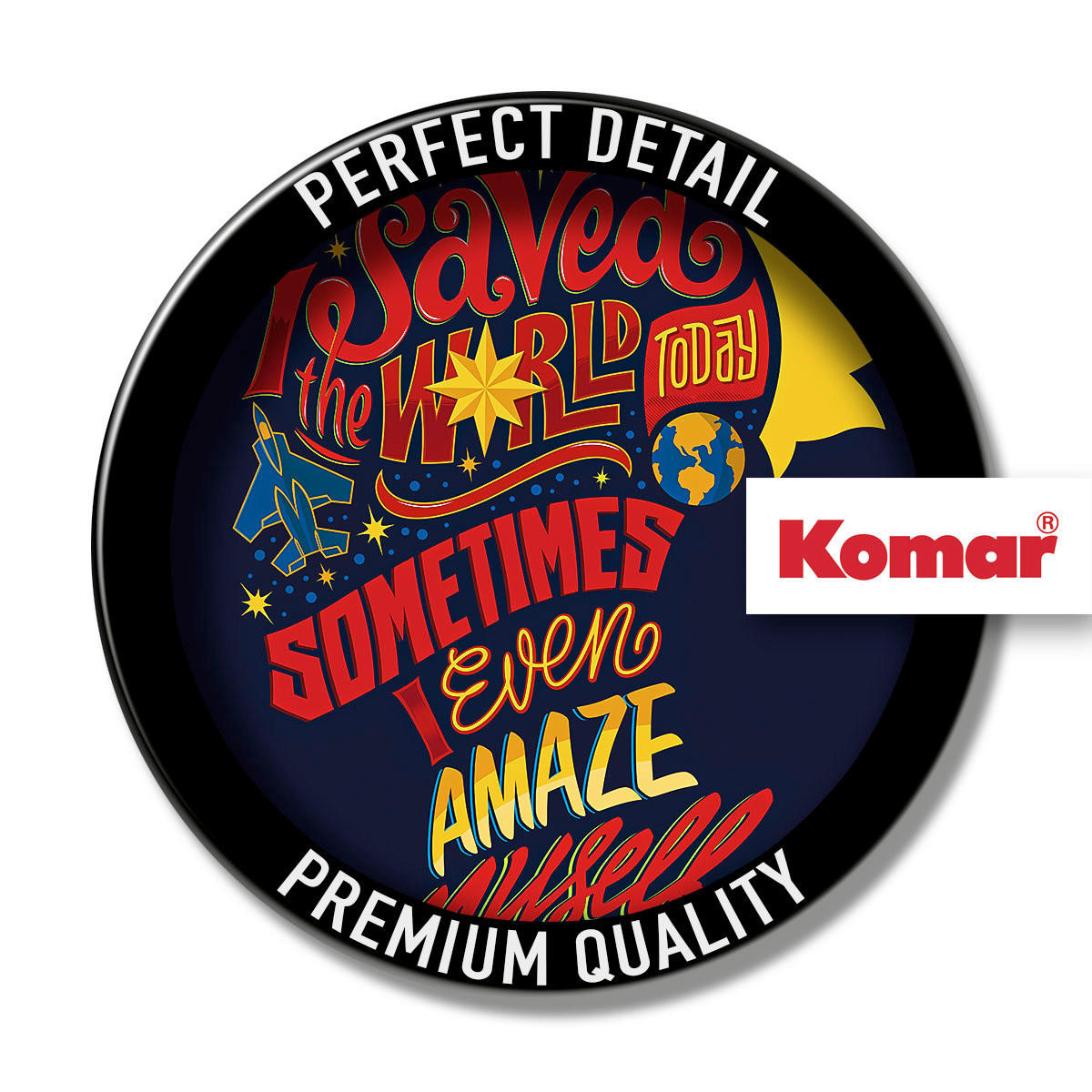 Komar Fototapete Captain Marvel saves the World multicolor B/H: ca. 200x280 cm Captain Marvel saves the World - multicolor (200,00/280,00cm) - Komar