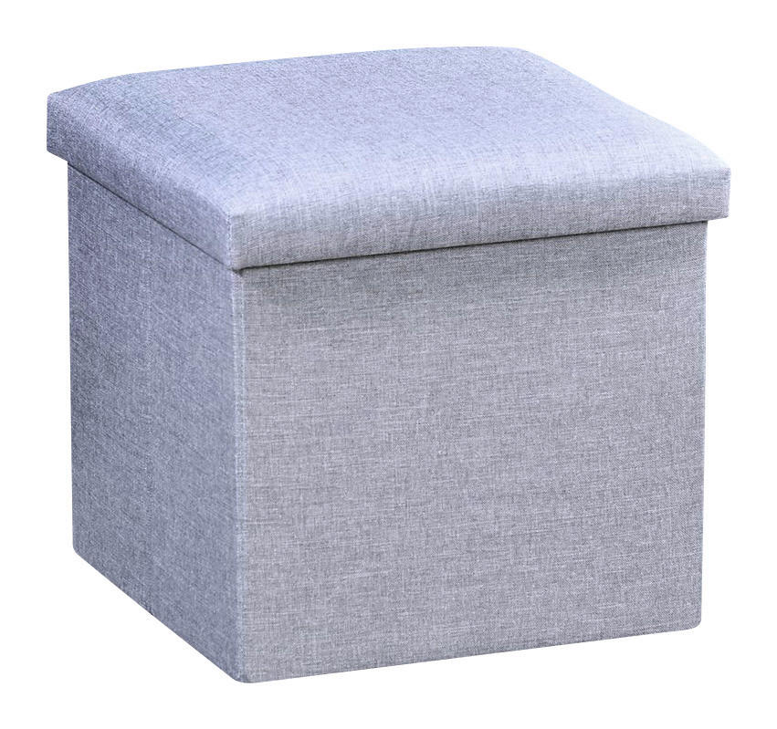 Kesper Sitzhocker grau B/H/L: ca. 38x38x38 cm Sitzhocker - grau (38,00/38,00/38,00cm) - Kesper