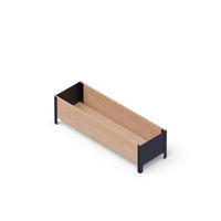 UPYARD Hochbeet MODERN braun Holz B/H/L: ca. 36x32x118 cm MODERN - braun (118,00/36,00/32,00cm) - UPYARD