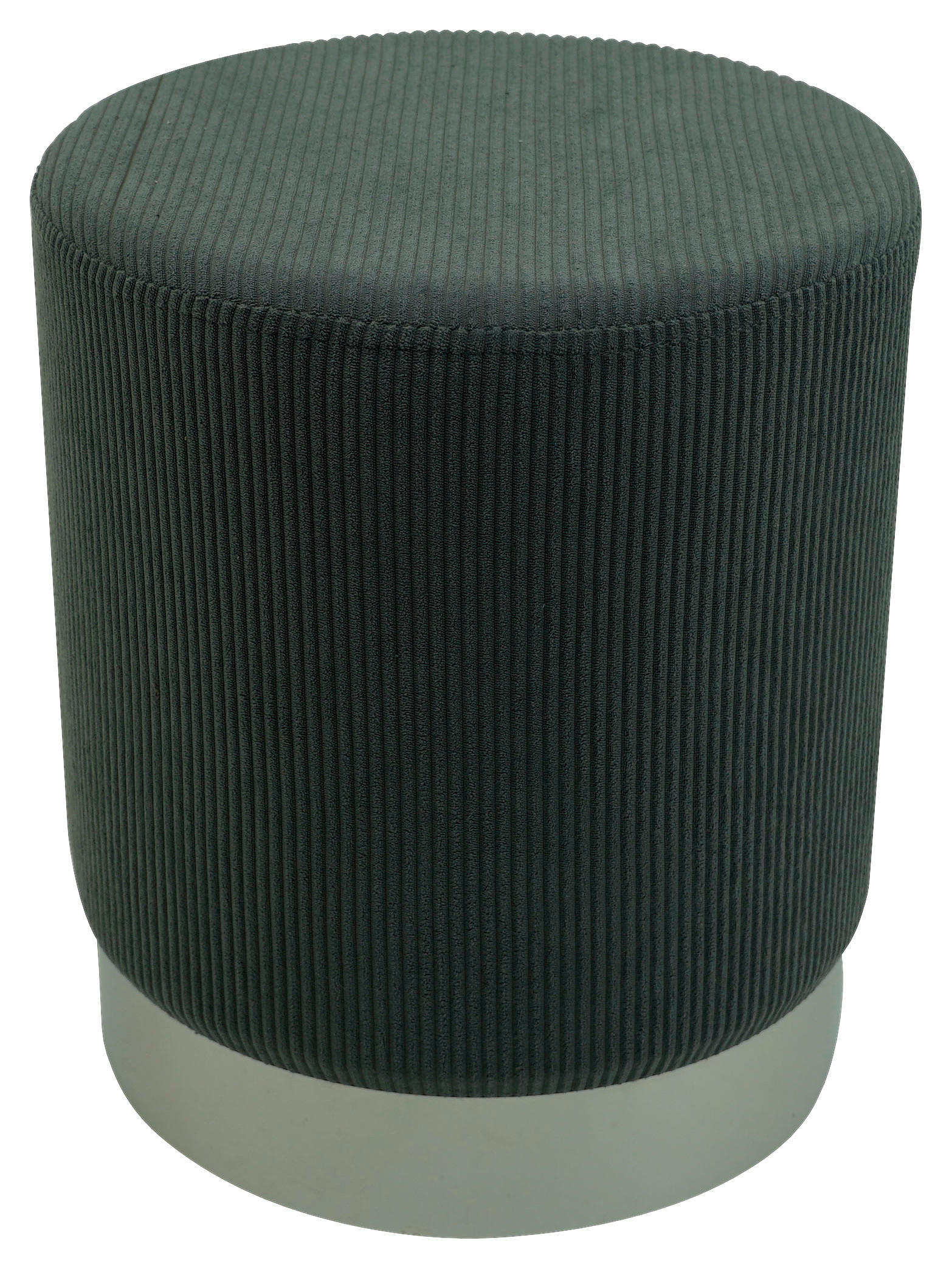 POCOline Hocker grau B/H/T/D: ca. 35x42x35x35 cm Sitzhocker_Cord - grau (35,00/42,00/35,00cm) - POCOline