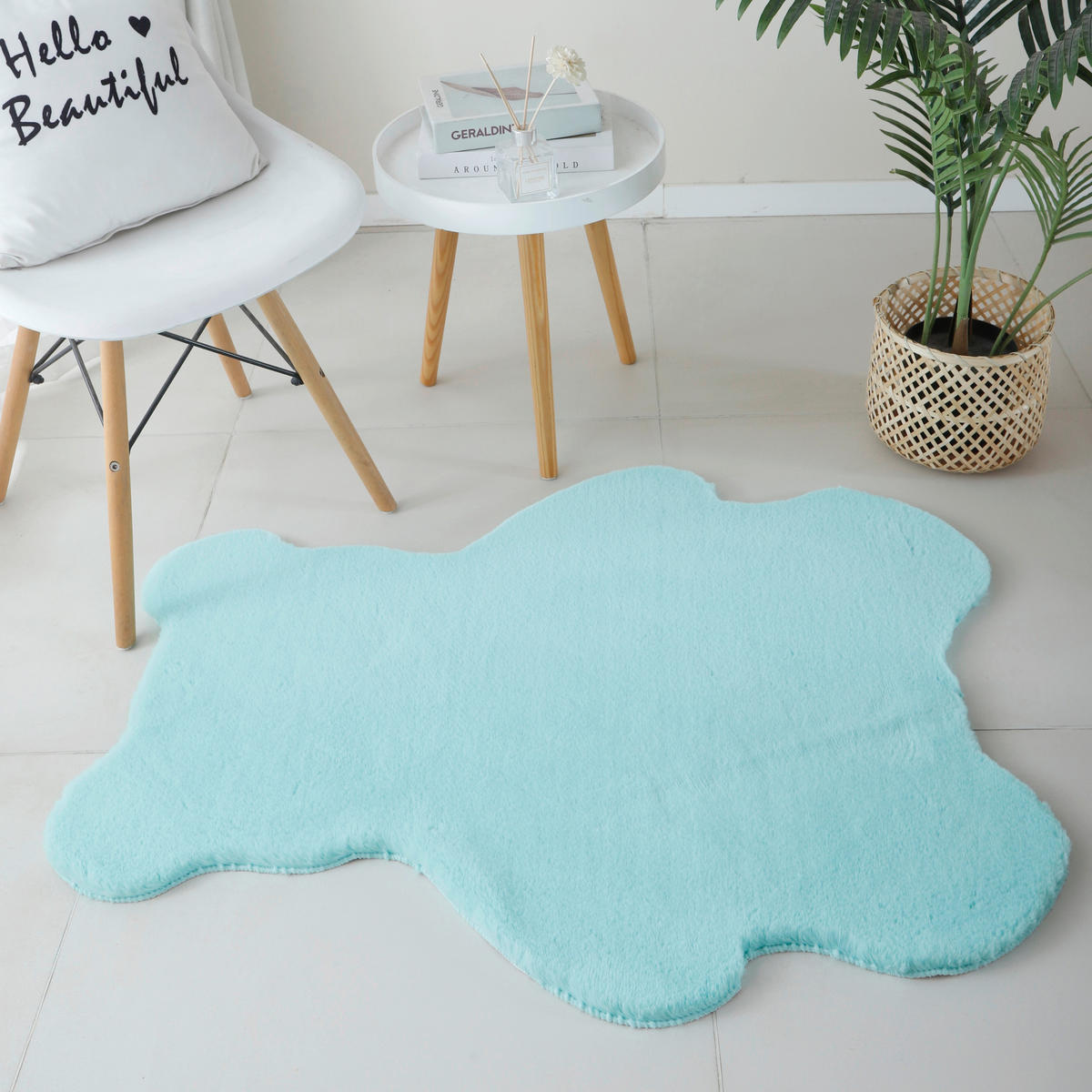 Ayyildiz Teppich CATY mint B/L: ca. 80x100 cm CATY - mint (80,00/100,00cm) - Ayyildiz