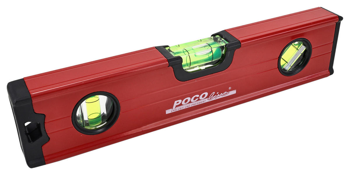 POCOline Wasserwaage H/T/L: ca. 5x2,3x23 cm Wasserwaage_Pocoline - (23,00cm) - POCOline