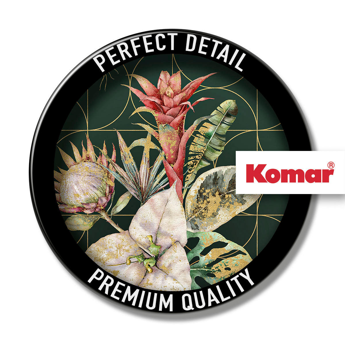 Komar Fototapete Golden Growth B/L: ca. 400x250 cm Golden Growth - (400,00/250,00cm) - Komar