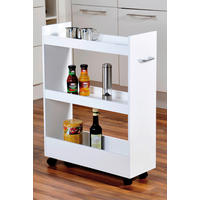 Kesper Nischenregal weiß Holzwerkstoff B/H/L: ca. 22x76x60 cm Nischenregal - weiß (60,00/22,00/76,00cm) - Kesper