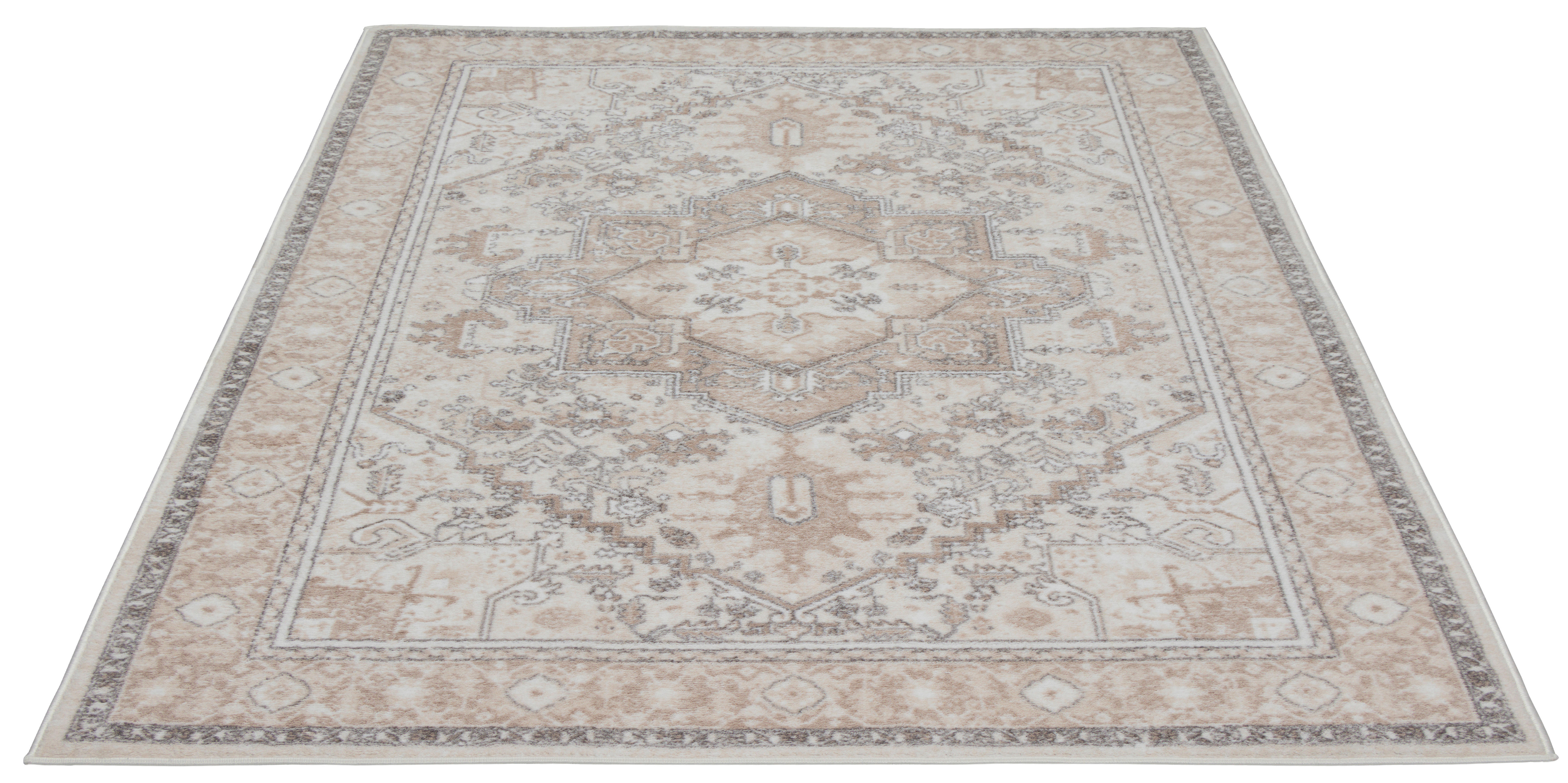 Merinos Teppich Elis Premium beige B/L: ca. 140x200 cm