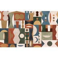 Komar Fototapete Tribal Tiles B/L: ca. 400x250 cm Tribal Tiles - (400,00/250,00cm) - Komar