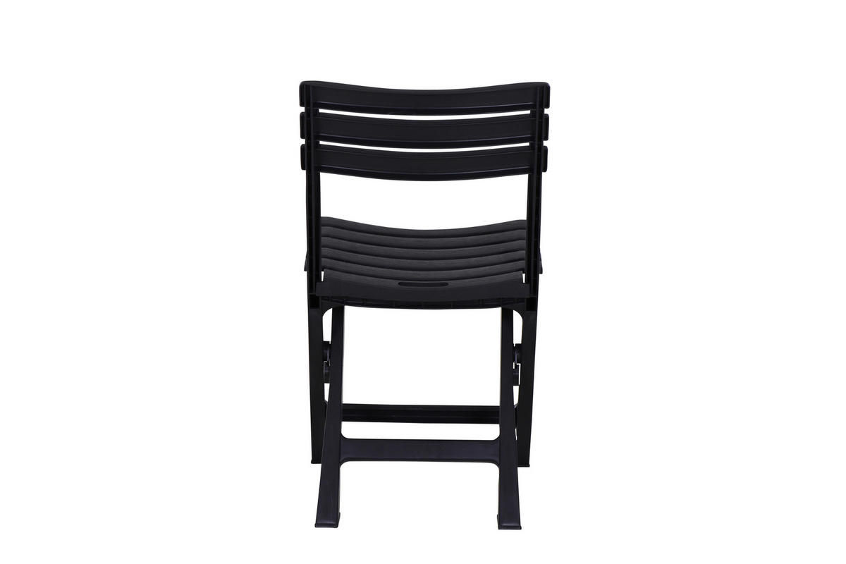 ProGarden Balkonset Club anthrazit Kunststoff B/H/L: ca. 945x2,5x112,5 cm Club - anthrazit (112,50/945,00/2,50cm) - ProGarden