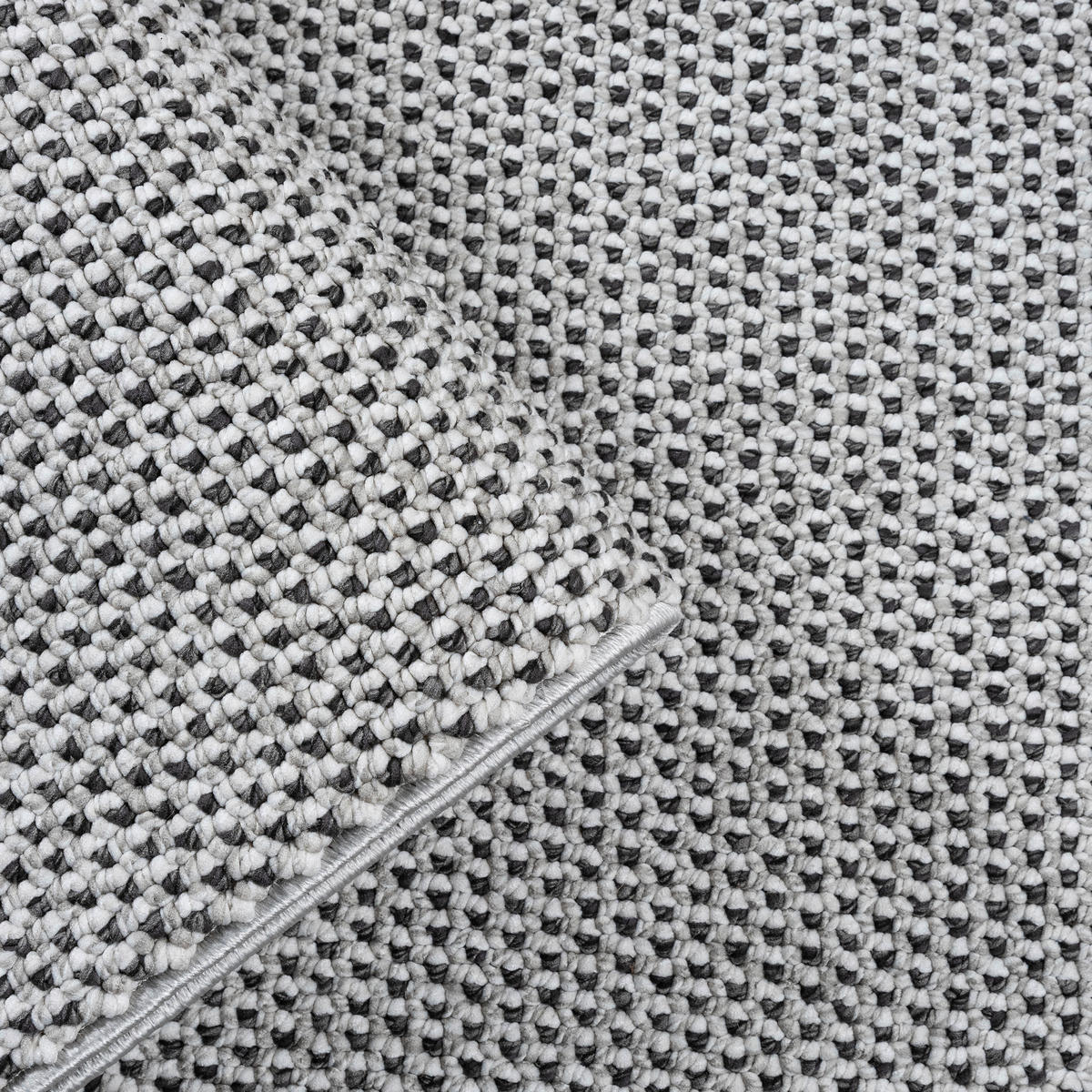 Sanat Teppich LORA PLUS schwarz B/L: ca. 140x200 cm LORA PLUS - schwarz/grau (140,00/200,00cm) - Sanat