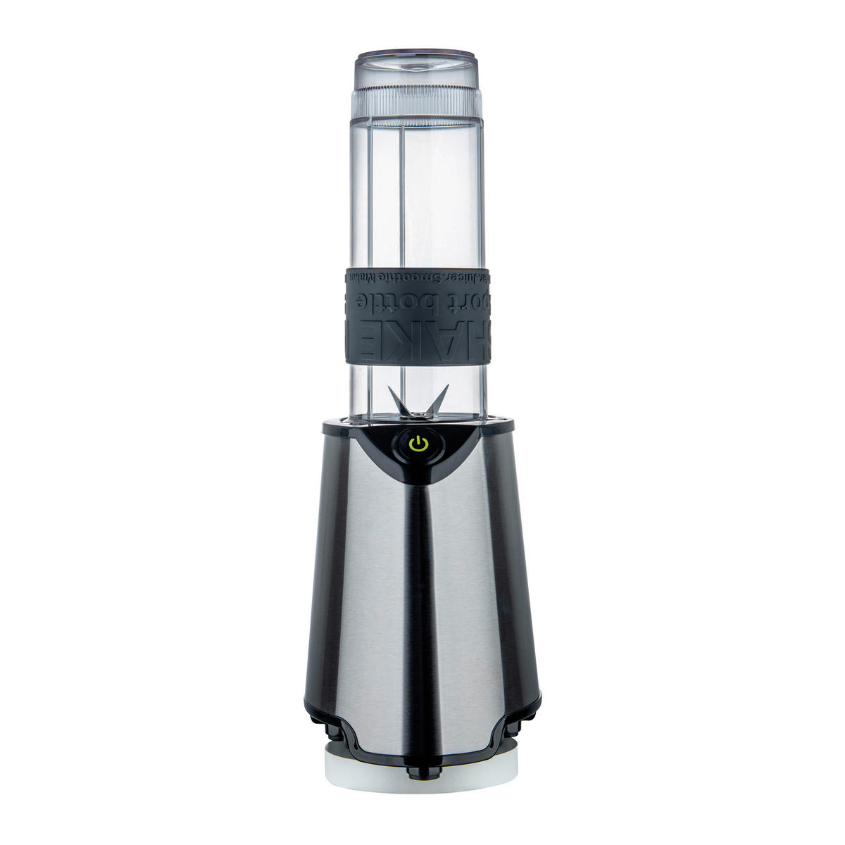 BERGNER Standmixer BG-51027-BK silber Kunststoff Silikon B/H/L: ca. 12x35x14 cm XTRA - silber (14,00/12,00/35,00cm) - BERGNER