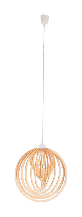 Näve Leuchten Pendelleuchte NV6126827 natur Holz H/L/D: ca. 145x100x40 cm E27 1 Brennstellen Armella - natur (40,00/145,00cm) - Näve Leuchten
