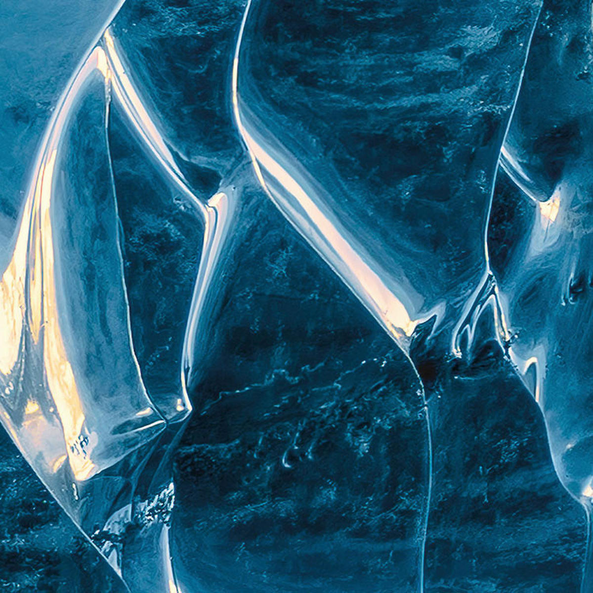 Komar Fototapete The Eye of the Glacier B/L: ca. 450x280 cm The Eye of the Glacier - (450,00/280,00cm) - Komar