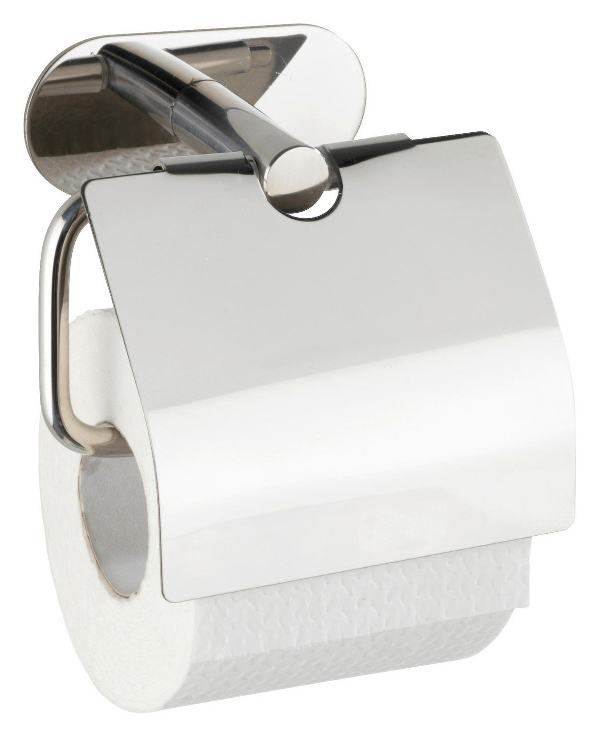 Toilettenpapierhalter Edelstahl Edelstahl B/H/T: ca. 14x12,5x7 cm Toilettenpapierhalter_Orea_Shine - Edelstahl (14,00/12,50/7,00cm) - Turbo-Loc