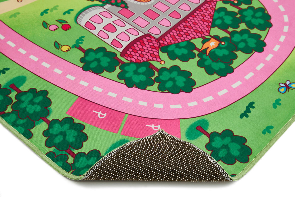Andiamo Kinderteppich rosa B/L: ca. 140x200 cm Teppich_Wonderland 140x200cm multi - rosa (140,00/200,00cm) - Andiamo
