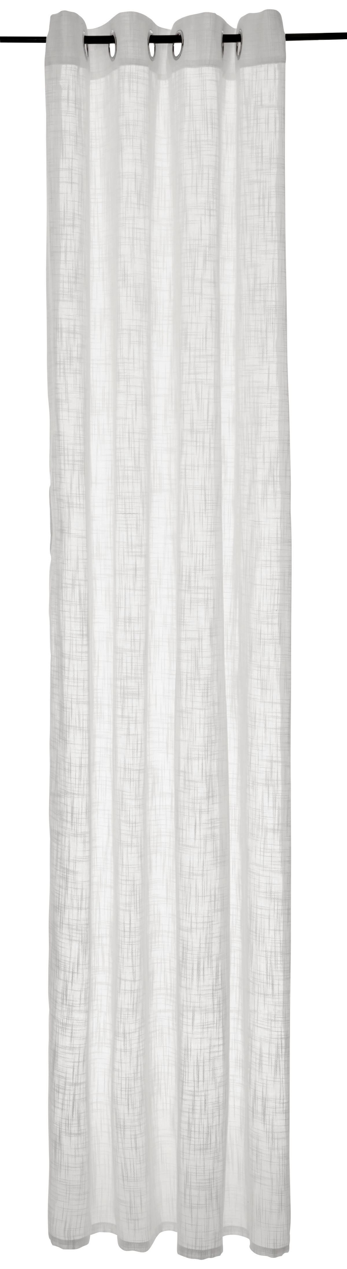 Ösenvorhang Bergamo natur B/L: ca. 135x245 cm Bergamo - natur (135,00/245,00cm)