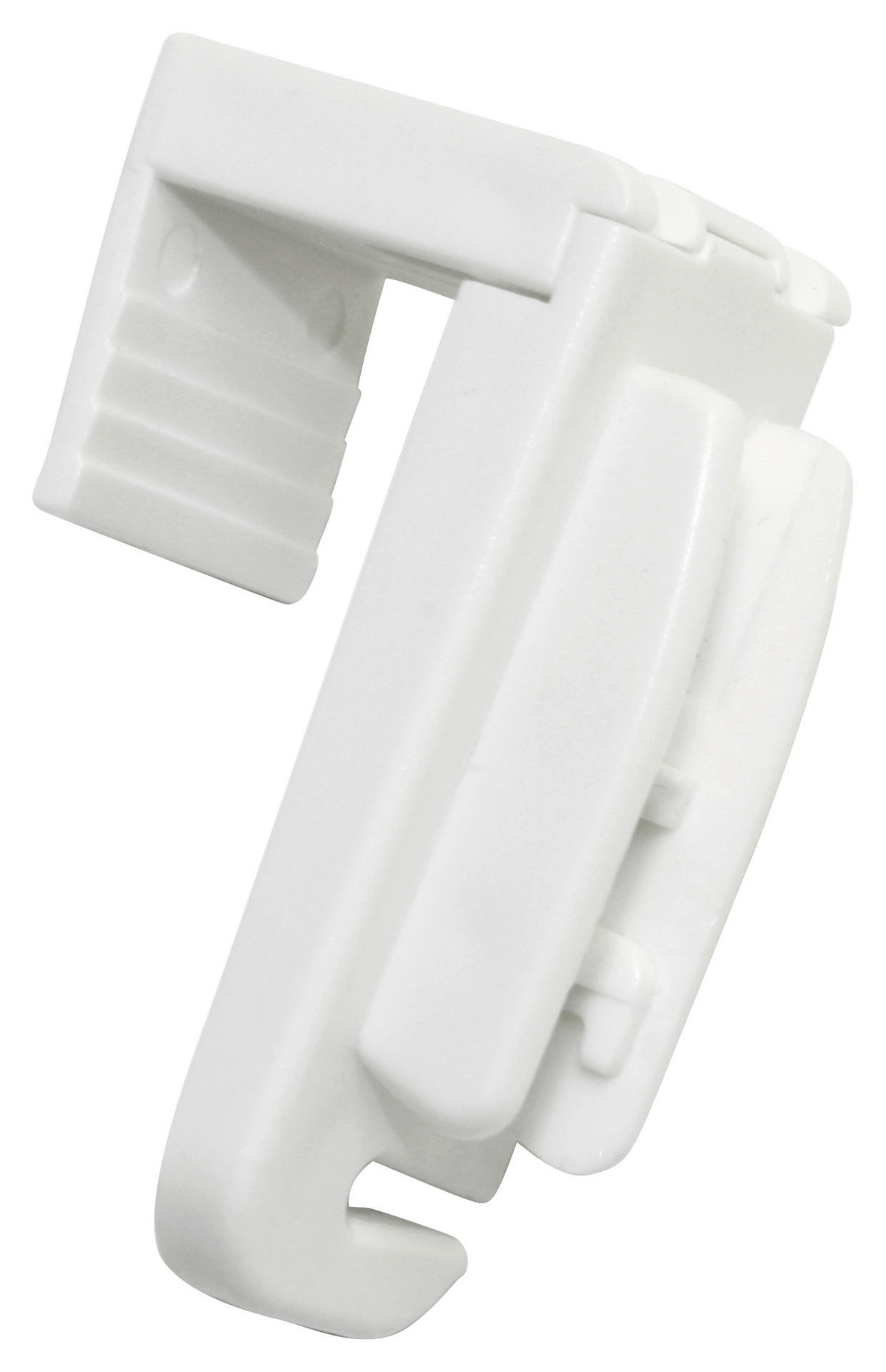 Boviva Klemm-Falzträger für Plissees weiß Klemm-Falzträger_4erPack - weiß - Boviva