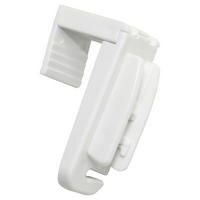 Boviva Klemm-Falzträger für Plissees weiß Klemm-Falzträger_4erPack - weiß - Boviva