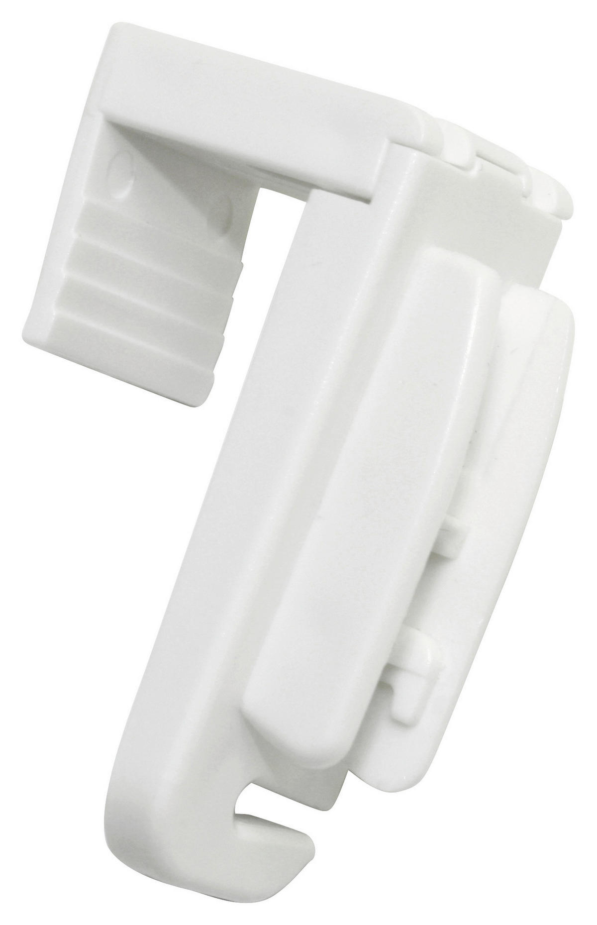 Boviva Klemm-Falzträger für Plissees weiß Klemm-Falzträger_4erPack - weiß - Boviva